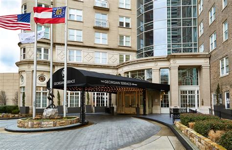 The Georgian Terrace Hotel .